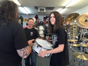 Jason Kaplan wins snare drum from Legacy Drums!