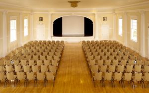 The Stanley Hotel will host seven nationally known acts in its concert hall next year. (Courtesy of the Grand Heritage Hotel Group)