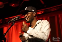 Justin Faye and Fata El Presidente at COMBO Songwriters Showcase