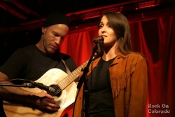 Sloan and Sonna Robison at COMBO Songwriters Showcase at Walnut
