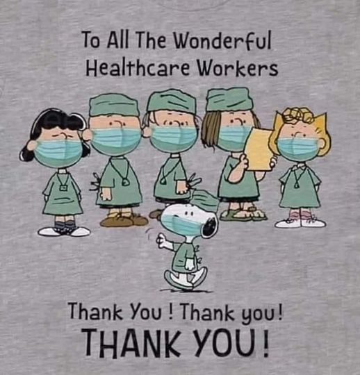 Thanks to health care workers