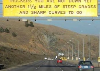 I-70 downhill warning