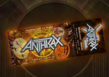 Anthrax 40th poster
