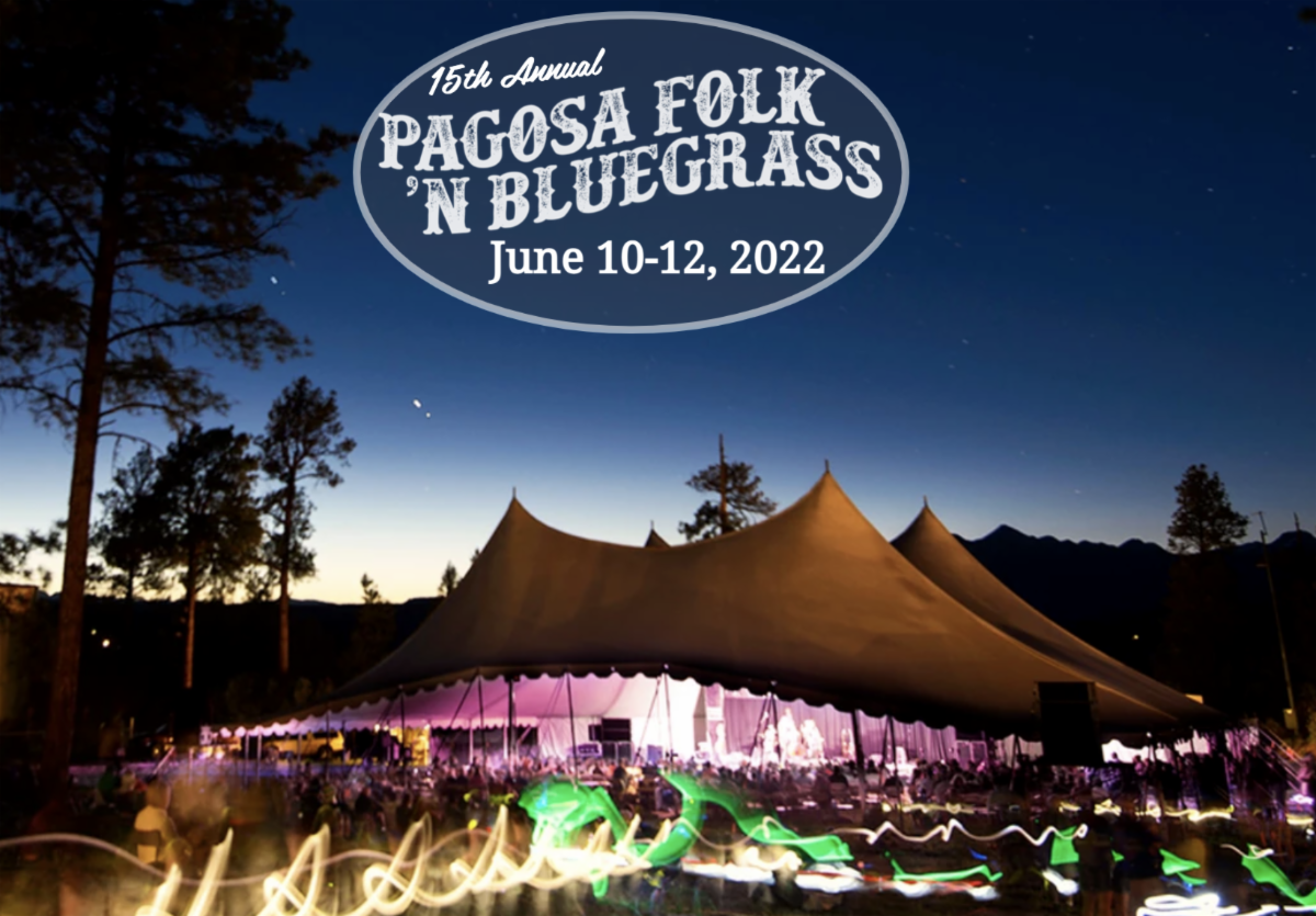 Tickets for the 15th Annual Pagosa Folk 'N Bluegrass Festival Go on
