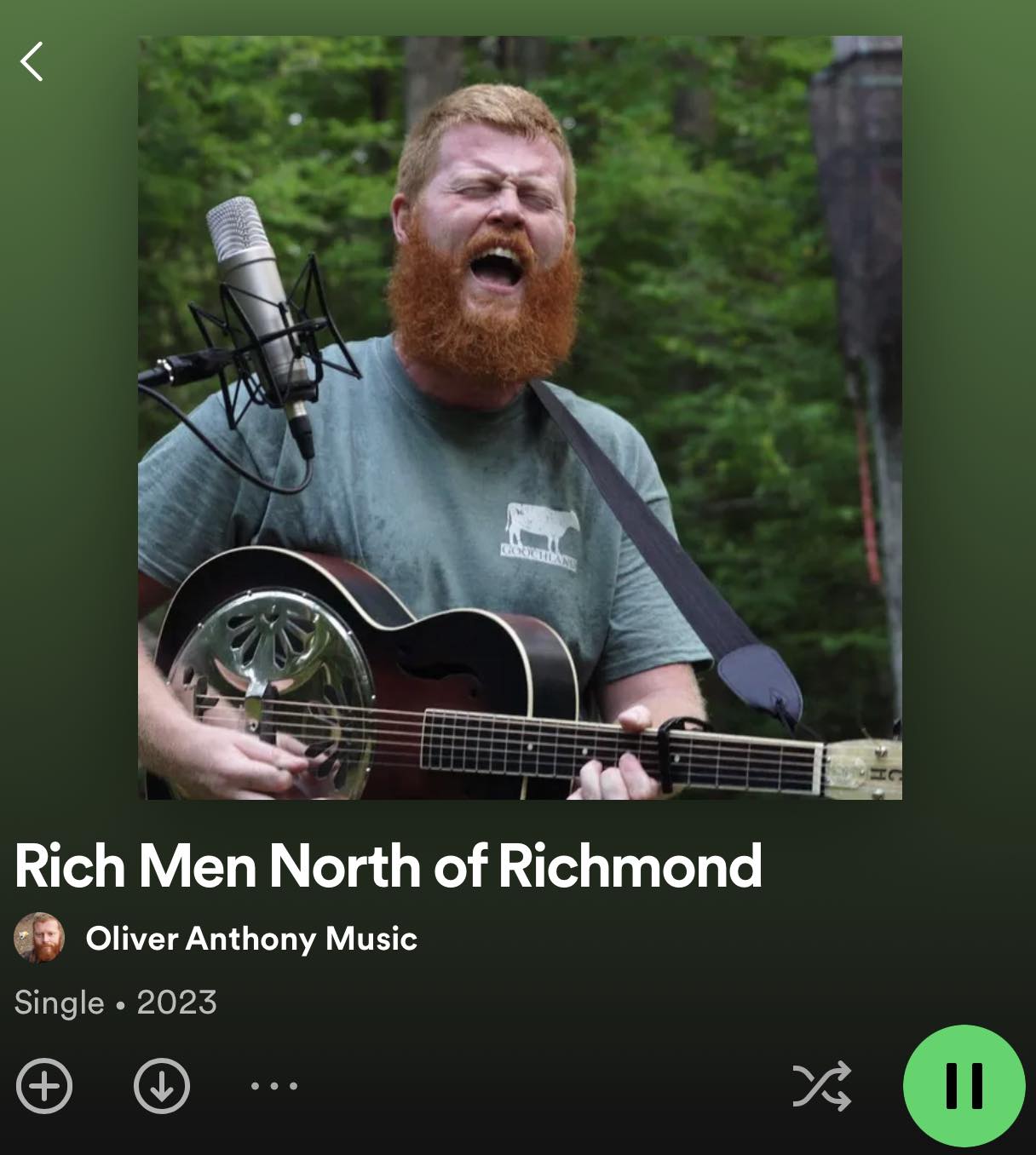 Here Are the Lyrics to Oliver Anthony Music’s ‘Rich Men North of