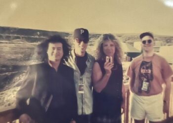 Larry Vallon Jimmy Page Robert Plant